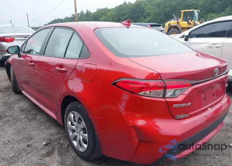 2020 Toyota Corolla Le z USA, uszkodzony, nr VIN JTDEPRAE4LJ092244